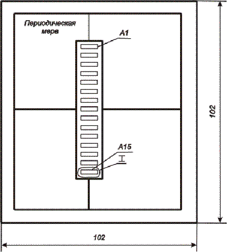 Мера штриховая для поверки рабочих средств измерений ЭТАЛОН Прочие приборы контроля